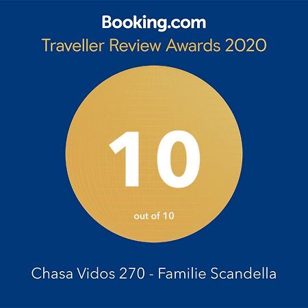 Chasa Vidos 270 - Familie Scandella Зент Экстерьер фото
